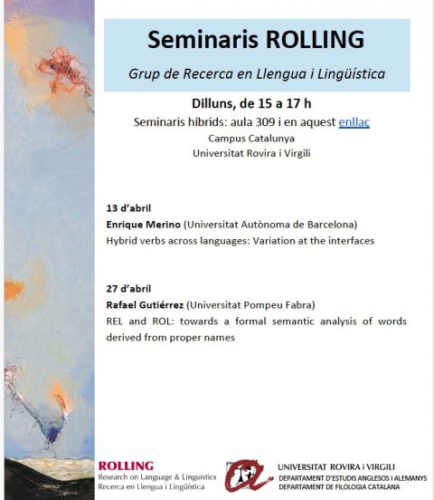 Seminaris del grup ROLLING (Research on Language and Linguistics)