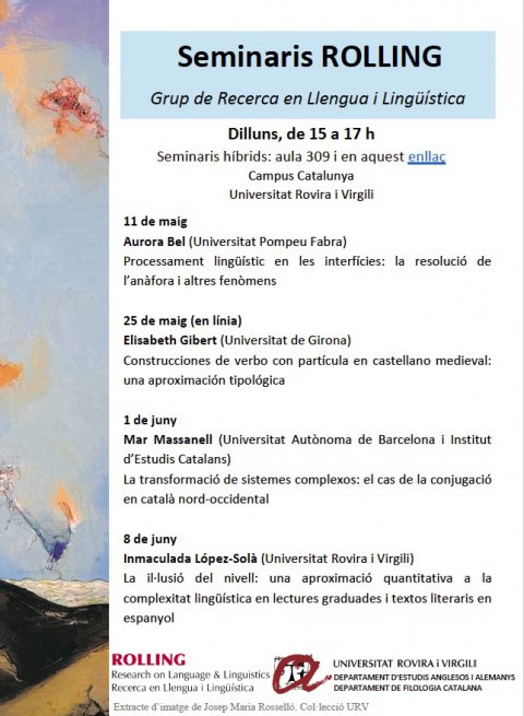 Seminaris del grup ROLLING (Research on Language and Linguistics)